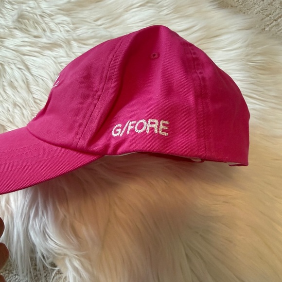 G/FORE Womens Girls Golf Too Cotton Twill Relaxed Fit Snapback - Picture 2 of 3